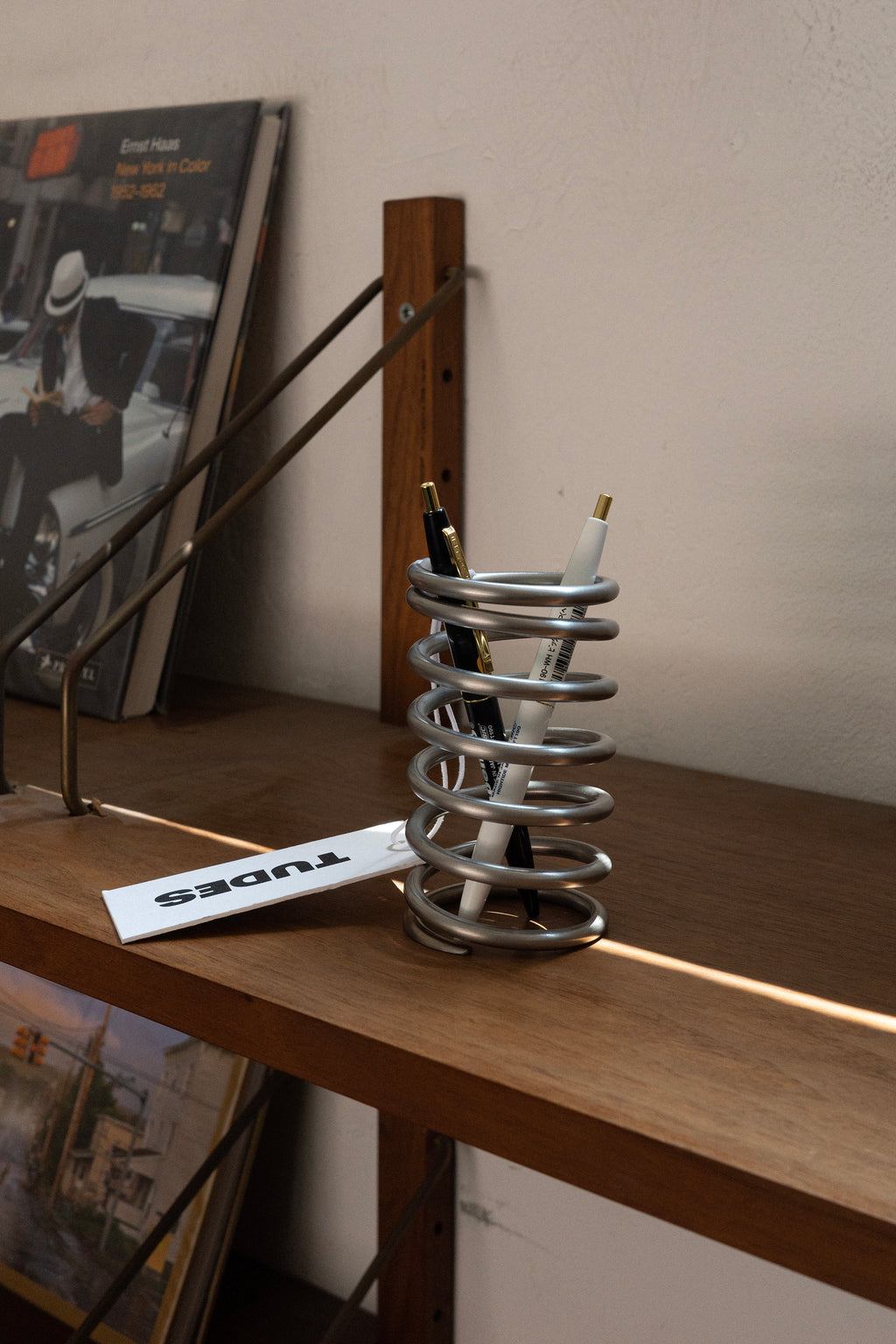 Brass Steel Spiral Holder